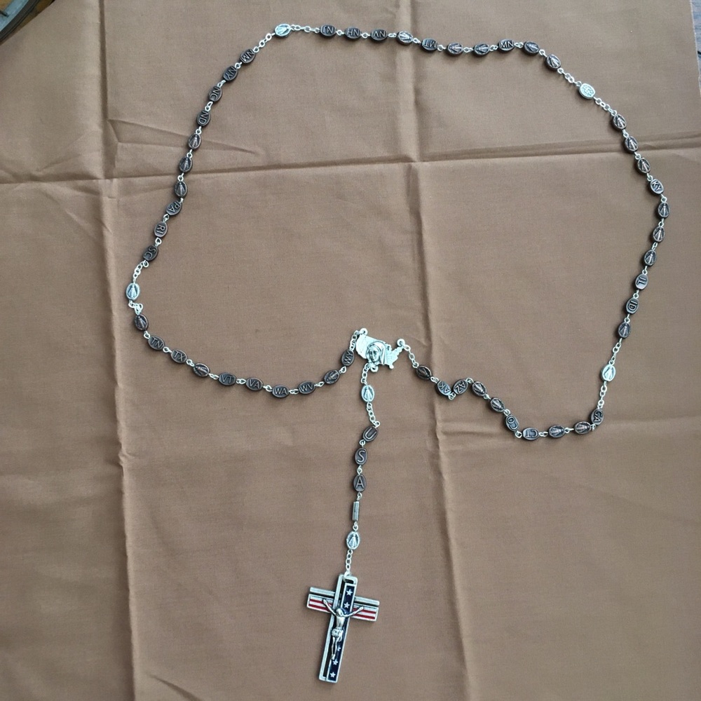 Usa Rosary Beads United States Of America